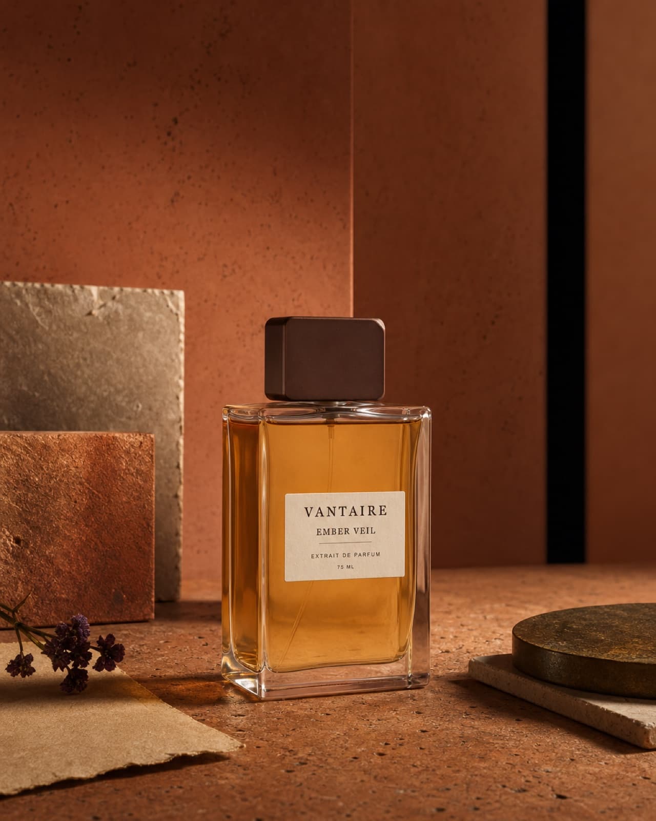Warm amber product image for Ember Veil fragrance