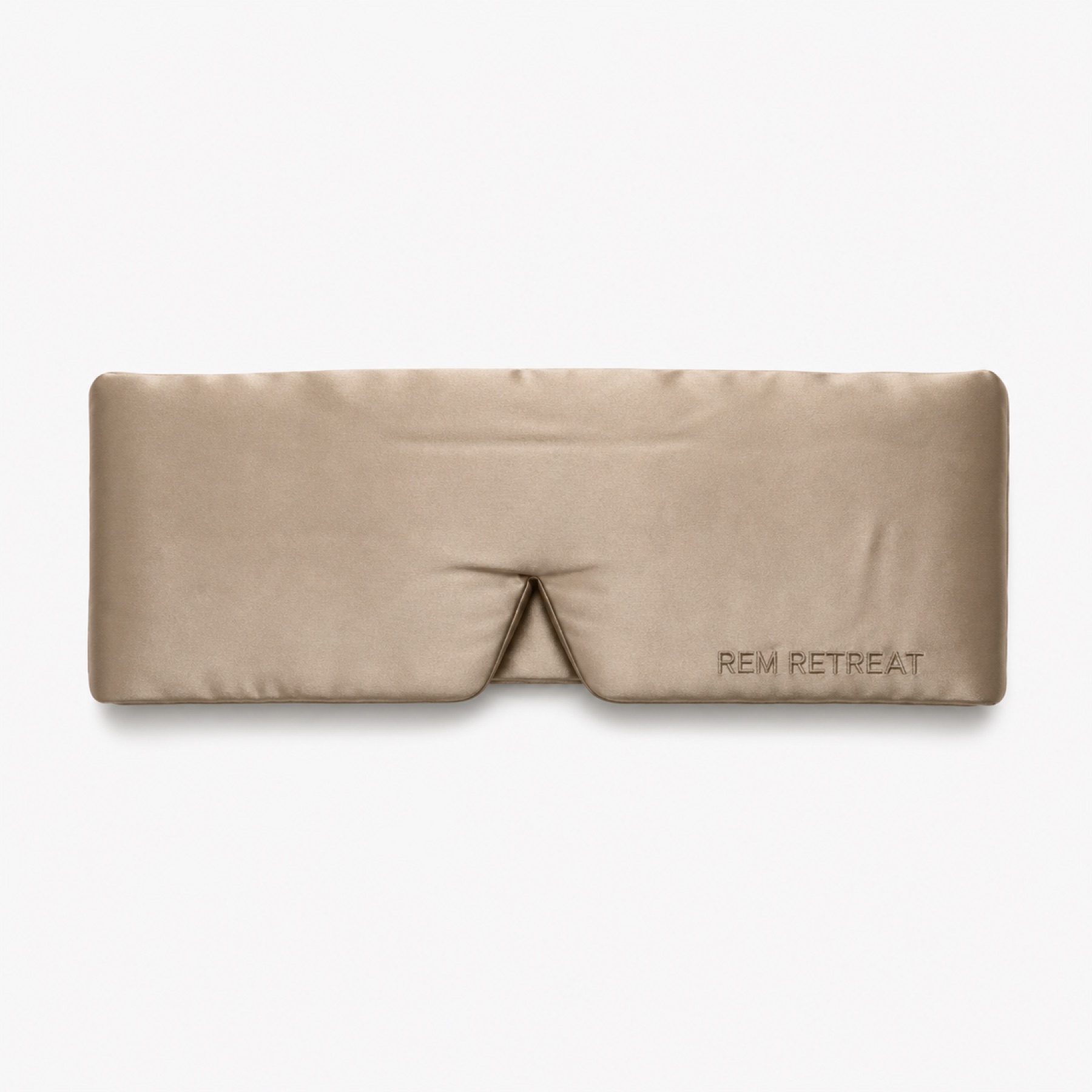 Approved champagne REM Retreat sleep mask packshot